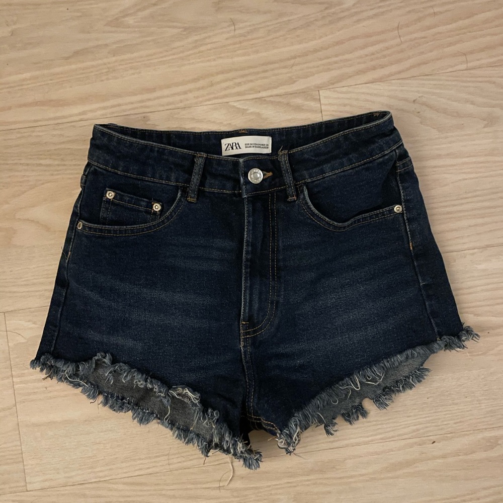 Zara denim shorts